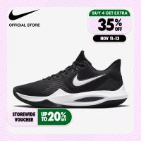 ราคา Nike Mens Precision 5 Basketball Shoes Black ไนกี้ รองเท้าบาสเก็ตบอลผู้ชาย พรีซิชั่น 5 สีดำ (19460628045)