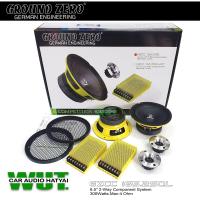 ราคา GROUND ZERO German Engineering ลำโพงเสียงกลางแหลม 6 5นิ้ว 2ทาง2Way กำลังขับ 300วัตต์ Watts GROUND ZERO รุ่น GZCC 165 2SQL (16368706849)