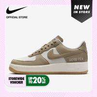 ราคา Nike Mens Air Force 1 Gore Tex Hangul Day Shoes Light Orewood Brown (20516602948)