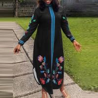 ราคา HijabFab ZANZEA Muslimah ชุดคอเต่าแขนยาวลายดอกไม้ชุดเดรสชายเสื้อไม่เท่ากันชุดเดรสวันหยุด 20 (13564427204)