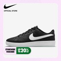 ราคา Nike Mens Court Royale 2 Next Nature Shoes Black รองเท้าผู้ชาย Nike Court Royale 2 Next Nature สีดำ (10935885026)