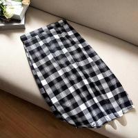 ราคา พร้อมส่งกระโปรงลายสก็อตสไตล์เกาหลีกระโปรงทรงเอน่ารักใส่แล้วดูผอมไม่อ้วน (16118596179)