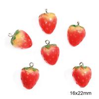 ราคา 2ชิ้นเรซิ่นเสน่ห์ลูกปัดสีแดงสตรอเบอร์รี่ผลไม้จี้ลูกปัดสำหรับเครื่องประดับทำ DIY สร้อยข้อมือสร้อยคอต่างหูแฟชั่นอุปกรณ์เสริม (12070521314)