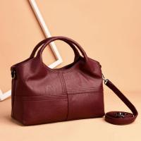 ราคา กระเป๋าถือสะพายสำหรับผู้หญิง หนังนิ่มน้ำหนักเบา (3901898449)