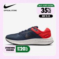 ราคา Nike Mens Air Zoom Structure 24 Shoes Obsidian (18329911273)