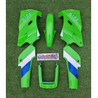 ราคา ชุดสีเคอาร์ ตัวเก่า KR KAWASAKI KR 150 ท้ายแบน สีเขียวเทอโบแมค บังโคลนโซนิค (17092273199)