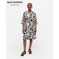 ราคา MARIMEKKO ELEN JOONAS เดรสลายพิม์กราฟฟิก สีขาวดำ (18059646938)