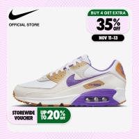 ราคา Nike Mens Air Max 90 Shoes White ไนกี้ รองเท้าผู้ชาย Air Max 90 สีขาว (19063819230)