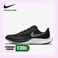 ราคา Nike Mens Air Zoom Rival Fly 3 Road Racing Shoes Black (20328847268)