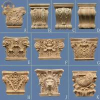 ราคา ตงหยางไม้แกะสลักเหลียงไม้แท้แกะสลักหัวเสาเฟอร์นิเจอร์ผนังพื้นหลังประตูตกแต่งสไตล์ยุโรปสิงโตปลาคาร์พหัวเสาโรมัน (14327898909)