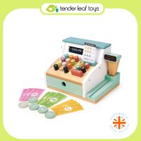 ราคา Tender Leaf Toys ของเล่นไม้ ของเล่นบทบาทสมมติ เครื่องคิดเงินสุดไฮเทค General Stores Till (14735473010)