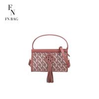 ราคา FN BAG NEW CLASSIC 5 Fn charm bag กระเป๋าสะพาย กระเป๋าสะพายพาดลำตัว Sholder bag Crossbody bag 1308 21262 (19979831824)