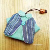 ราคา ที่เก็บกุญแจ ผ้าฝ้าย รุ่นเสื้อเชิ้ต ที่ครอบกุญแจ แฮนด์เมด key cover key holder พวงกุญแจ (19311341689)