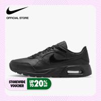 ราคา Nike Mens AIR Max SC Leather Shoes Black (16543401906)