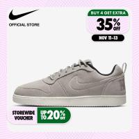 ราคา Nike Mens Court Borough Low Premium Shoes Cobblestone (20472874976)