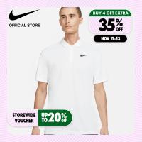 ราคา Nike Mens Dri FIT Court Tennis Polo White ไนกี้ เสื้อโปโลผู้ชาย Dri FIT Court Tennis สีขาว (15194677988)