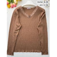 ราคา เสื้อไหมพรม เสื้อกันหนาว คาร์ดิแกน สเวตเตอร์ มือ 2 เสื้อแฟชั่น เสื้อเชิ้ต เดรส เสื้อมือสอง งานแบรด์ ZARA Uniqlo ถ่ายจากสินค้าจริงทุกตัว (20387725089)