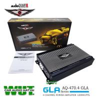 ราคา AUDIO QUART Poweramp เพาวเวอร์แอมป์ 4CH ขับเสียงกลางแหลม ขับซับเบส Class AB กำลังขับ 1200W Audio Quart รุ่น AQ 470 4 GLA Series (9963258181)