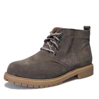 ราคา รองเท้าบูทมาร์ตินสไตล์อังกฤษสำหรับฤดูใบไม้ผลิรองเท้าบูททะเลทรายสำหรับผู้ชายรองเท้าทำงานพื้นยาง TPR หนังแท้สำหรับผู้หญิงรองเท้าแฟชั่นหุ้มข้อแบบหนังกลับสำหรับทำงานหัวใหญ่ (826572123)