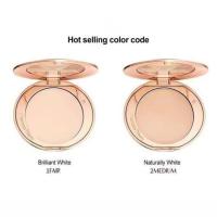 ราคา Charlotte Tilbury Airbrush Flawless Finish Powder 2 Medium Makeup Transparent Finishing Powder Cosmetic Puff 8g (20234368553)