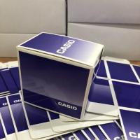 ราคา กล่องนาฬิกา CASIO สีน้ำเงิน กล่องกระดาษ กล่องนาฬิกาข้อมือCasio กล่องCasio กล่องCasioหมอน (19895607127)