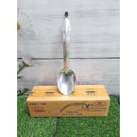 ราคา ทัพพี ขนาด7x28ซม ทัพพีลายไทยสีเงิน จระเข้ ทัพพีตักข้าว ทัพพีลายไทย ทักพีตักบาตร ทำบุญ ทัพพีร้านอาหารไทย ทัพพีตักข้าว ตรา จระเข้ 1ชิ้น (5273444598)