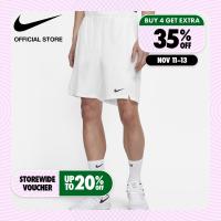 ราคา Nike Mens Court Dri FIT Victory 9 23cm approx Tennis Shorts White ไนกี้ กางเกงเทนนิสขาสั้น 9 นิ้วผู้ชาย 23 ซม โดยประมาณ Court Dri FIT Victory สีขาว (13527061128)