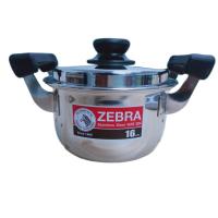 ราคา หม้อ หม้อต้ม Carry ขนาด 16 ซม ความจุ 2 5 ลิตร ตราหัวม้าลาย หม้อหุงต้ม หม้อสแตนเลส Carry ตราหัวม้าลาย ขนาด 16 ซม 1ชิ้น สแตนเลสแท้ 304 (16232981904)