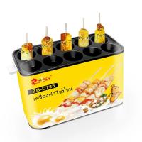 ราคา เครื่องทำไข่ม้วนไฟฟ้า 10ช่อง เครื่องม้วนไข่ แยกสวิตช์ไฟ มีพร้อมส่ง (20791688562)