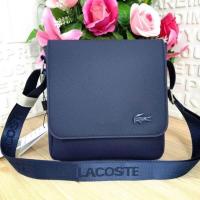 ราคา กระเป๋าสะพายชาย กระเป๋าสะพายข้างผช Laครอส ขนาด 8 นิ้ว สีดำ กรม พร้อมส่ง (19105048849)