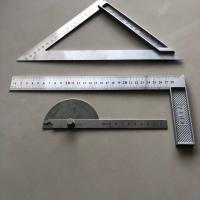ราคา ไม้บรรทัด ไม้ฉาก ฉากวัดไม้ เหล็กฉาก สามเหลี่ยม ฉากวัดมุม ไม้บรรทัดวัดมุม ครึ่งวงกลม (20540640889)