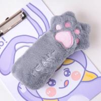 ราคา กระเป๋าดินสอเก็บของกระเป๋าผ้ากล่องดินสอกรงเล็บแมวกำมะหยี่ญี่ปุ่น (17814605804)