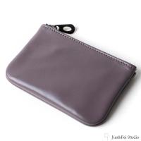 ราคา กระเป๋าใส่เหรียญหนังแกะแฟชั่นเรียบง่ายสำหรับผู้หญิงกระเป๋าหนังแท้แบบถือมีซิปแบบสั้นบางเฉียบกะทัดรัดกระเป๋าใส่เหรียญ (15713703376)