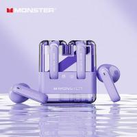 ราคา Monster XKT12 Original Gaming Earphones Bluetooth 5 3 TWS Wireless Headset HIFI Sound Earbuds Noise Reduction Headphones 300mAh (20689694632)