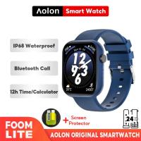 ราคา Aolon FoomLite Smart Watch นาฬิกาสมาร์ทวอทช์ ของแทั นาฬิกากันน้ำ Ip68 รองรับภาษาไทย รองรับบลูทูธ smartwatch รองรับภาษาไทย รองรับบลูทูธ วัดความดันโลหิ สั (20744252089)