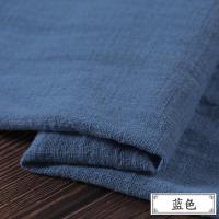 ราคา ผ้าฝ้ายไม้ไผ่ผ้าลินินวัสดุผ้าสำหรับเสื้อเชิ้ตผ้าลินินแบบบางสำหรับฤดูร้อนสีพื้นสไตล์จีนวัสดุชุดเดรสจับจีบ (3412792412)