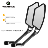 ราคา ROCKBROS กระจกมองหลังจักรยานมุมกว้าง360 กระจกปรับได้การหมุนจักรยานบนถนน MTB ที่มั่นคงมือจับกระจกอุปกรณ์เสริมจักรยาน (19329755602)