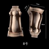 ราคา Taobao Collection หัวเสาหัวเสาโรมันไม้แกะสลักตกแต่งบ้าน (19924088245)