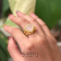 ราคา แหวนสีผึ้งมหาเสน่ห์ ครูบากฤษณะ สีผึ้งสีขาวแหวนสีทอง (20799894825)