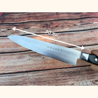ราคา มีดกิวโต Gyuto knife มีดเชฟ มีดเชฟญี่ปุ่น มีดทำครัว มีดญี่ปุ่น มีดแล่ปลา มีดแล่ซาซิมิ มีดอเนกประสงค์ ใบมีด 2 คม ใบมีดยาว 24 27 30 ซม (20720542273)