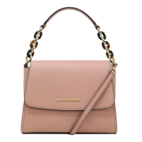 ราคา กระเป๋าถือ Michael Kors แท้ หนังแท้ฟอกกันรอยขีดข่วน ทรงสวย มีสายยาว Michael Kors Small Saffiano Sofia Satchel Crossbody Bag 35F8GO5S5L (11862648042)