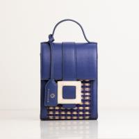 ราคา Chaksarn กระเป๋าเสื่อกกทอมือผสมหนังวัวแท้รุ่น Tally กระเป๋าสะพายใบเล็กใส่โทรศัพท์ (20562851963)