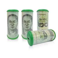 ราคา 8 แบบ SML เลือกสีฝากระปุกได้ กระปุกออมสิน กระปุกออมสินแบงค์ กระปุกออมสินรูปในหลวง ของขวัญ ของฝาก ของแจกเด็ก (20110322435)