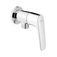 ราคา GROHE BAUFLOW วาล์วฝักบัว 26018000 ก๊อกยืนอาบ วาล์วเปิด ปิดน้ำก้านโยก ปรับอุณหภูมิน้ำนุ่มนวล ผิวโครเมี่ยมเงางาม ทนทานอุปกรณ์ ของใช้ในห้องน้ำ สุขภัณฑ์ ของแต่งบ้าน Modern ของแต่งห้องน้ำ มินิมอล (3521031