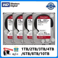 ราคา WD สีแดง NAS 1TB 2TB 3TB 4TB 6TB 8TB 10TB 3 5 ฮาร์ดไดรฟ์ภายใน5400 RPM Class SATA 6กิกะไบต์ วินาที64 MB แคช HDD Xk4gx6ใหม่ (19862153388)