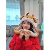 ราคา Manggongtong2 หมวกกระต่าย หมวกการ์ตูน หมวกกระต่าหูกระดิกสุดฮิต หมวกไหมพรม (20448944044)