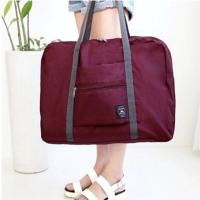 ราคา Smilewil กระเป๋าผ้าบรรจุของใช้ต่าง กระเป๋าเดินทาง พับเก็บได้ และสามารถหิ้วได้หรือนำไปเสียบบนแกนกระเป๋าเดินทางเพื่อลาก (18572938269)