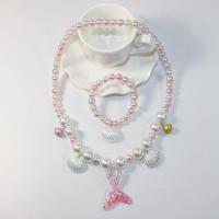ราคา LOBER เครื่องประดับสำหรับเด็ก เครื่องประดับนางเงือก สร้อยคอหางนางเงือก เครื่องประดับสำหรับเด็ก สร้อยคอ ต่างหู แหวน (19536706733)