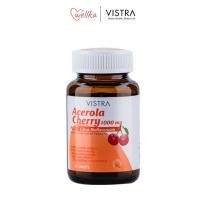 ราคา Vistra วิสทร้า ACEROLA CHERRY 1000MG 45 and 60 Tablets (13066720731)