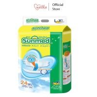 ราคา Sunmed ซันเมด ผ้าอ้อมผู้ใหญ่ ซันเมด แบบเทปแปะ Size L XL จำนวน 1 ห่อ 24 ชิ้น (16120856454)